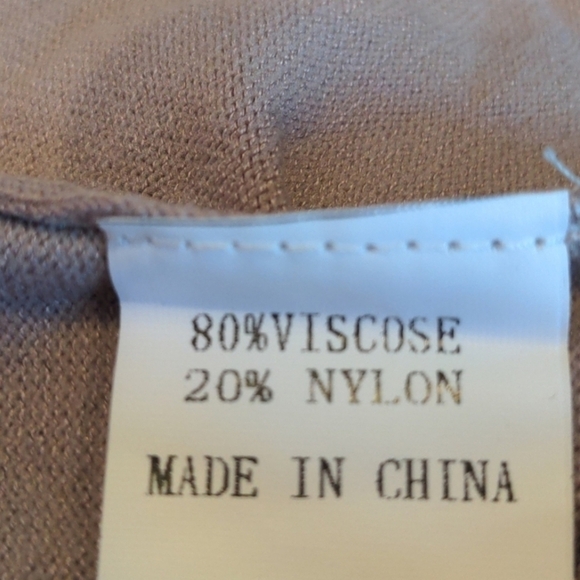 Three Tone Color Block Longline Open Front Cardigan Sweater size Large - Picture 6 of 7